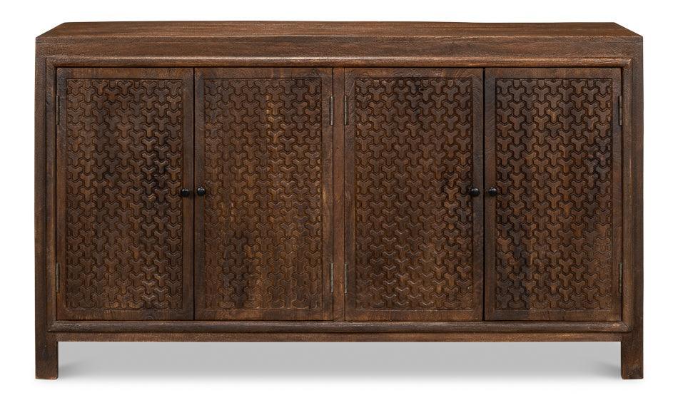 Baule rustico in armatura francese