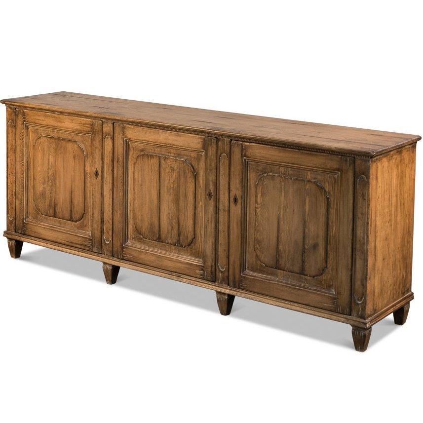 Credenza tradizionale in stile rustico francese