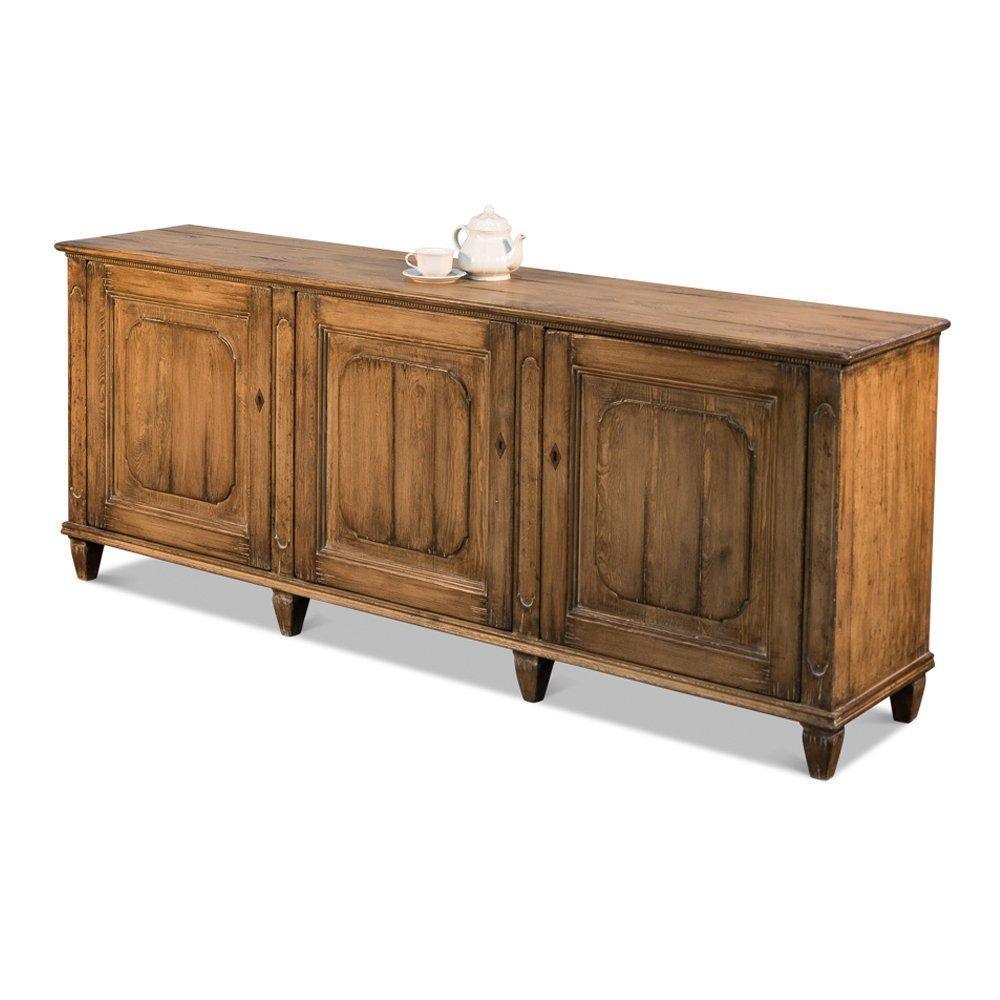 Credenza tradizionale in stile rustico francese
