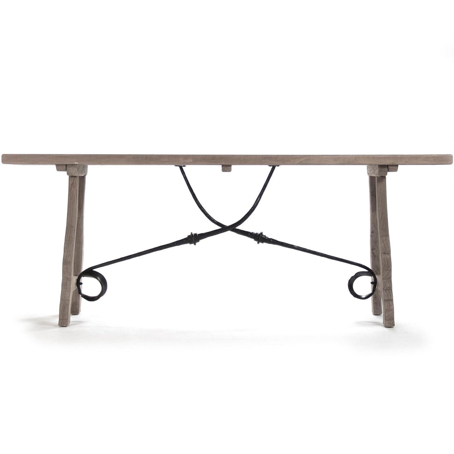 Consolle rustica francese a volute