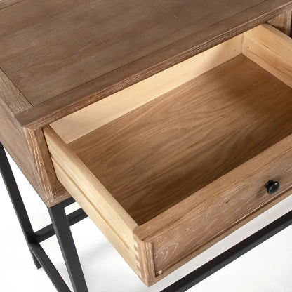 Tavolo consolle rustico rettangolare