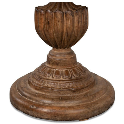 Tavolo da pranzo con piedistallo Salvatore Brown