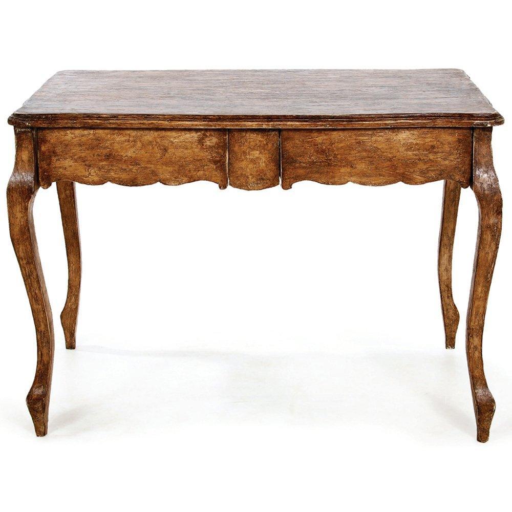 Scrivania francese smerlata