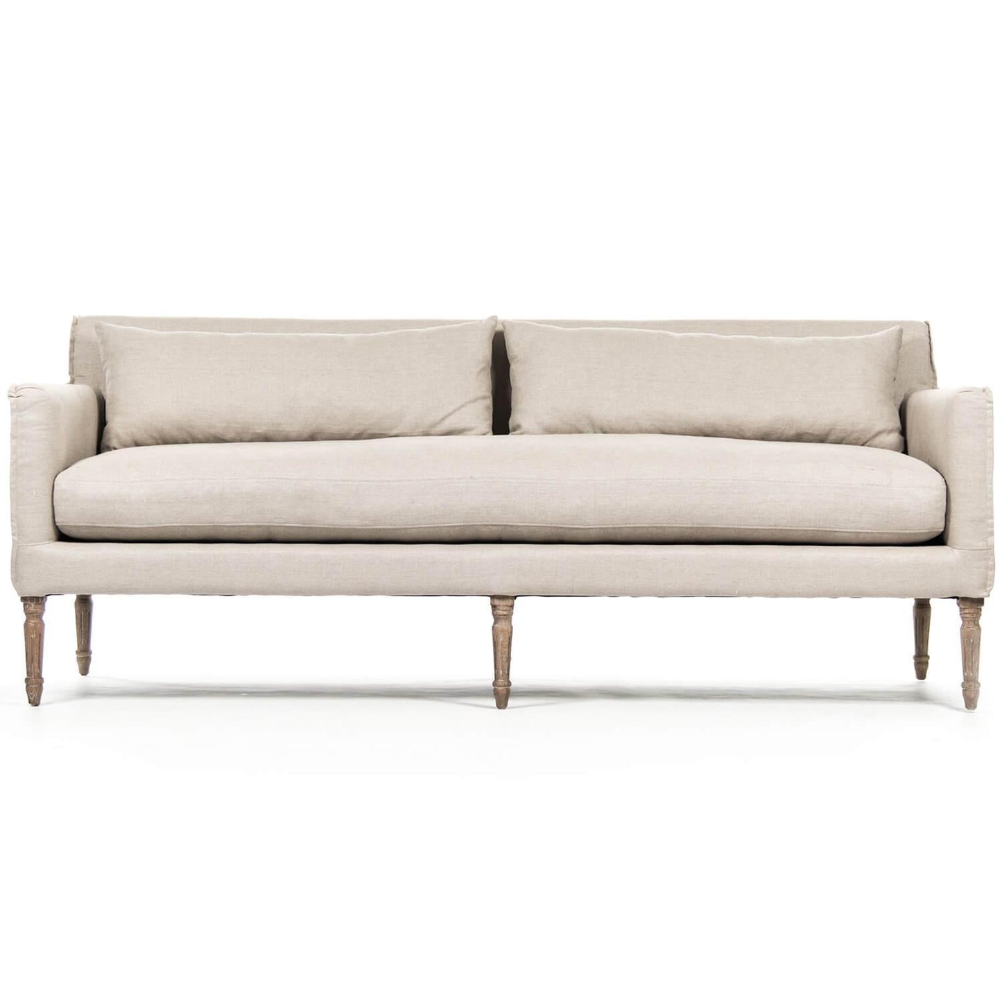 Divano in lino scandinavo