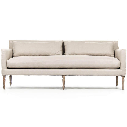 Divano in lino scandinavo