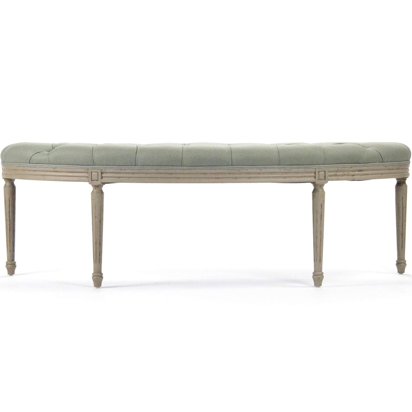 Panca curva Sea Gray Louis