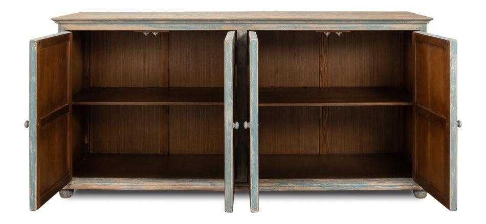 Credenza Serenity Blue Coastal Cottage
