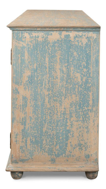 Credenza Serenity Blue Coastal Cottage