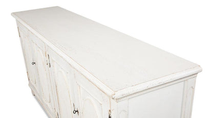 Credenza Shabby Chic con nastro bianco