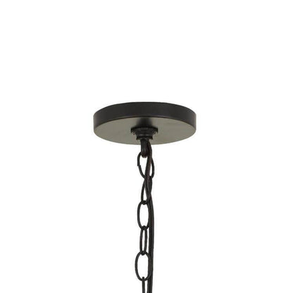 Lampadario Impero con disco luminoso scintillante
