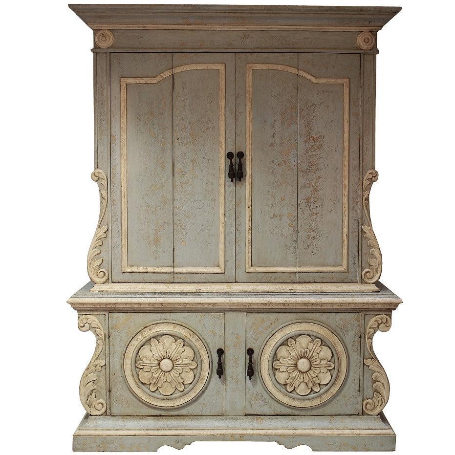 Armadio Shabby Chic Azzurro Cielo
