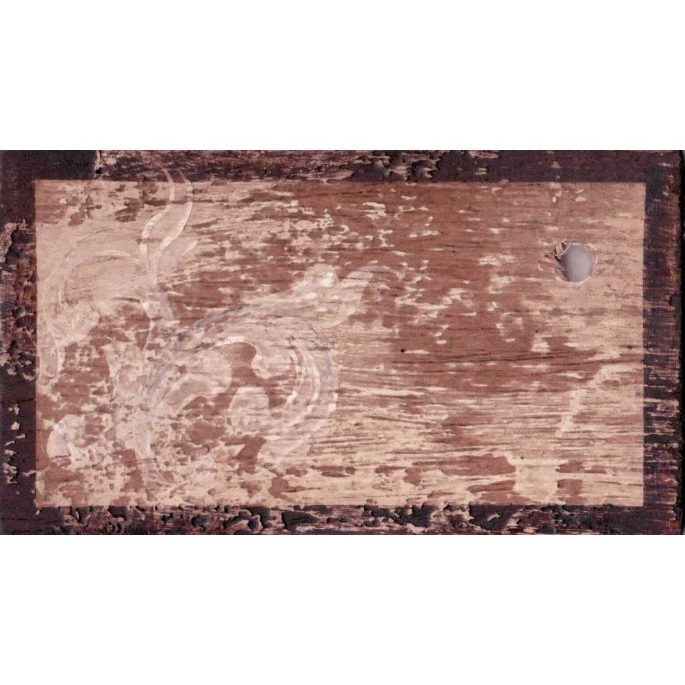 Credenza dipinta con motivi floreali spagnoli