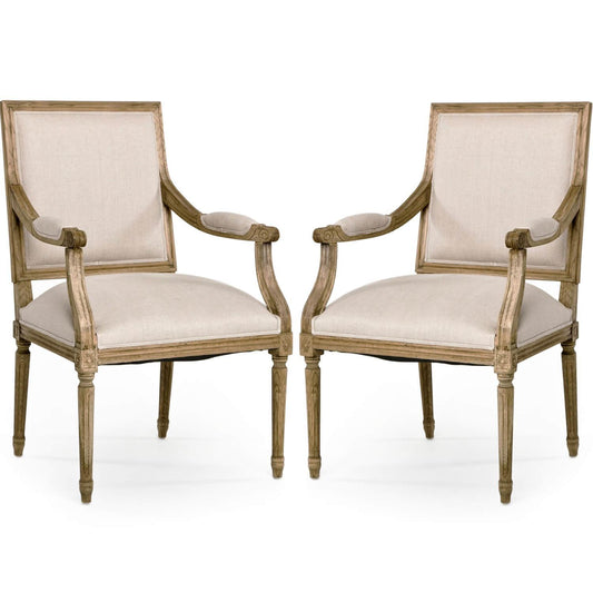 Poltrona con schienale quadrato in rovere