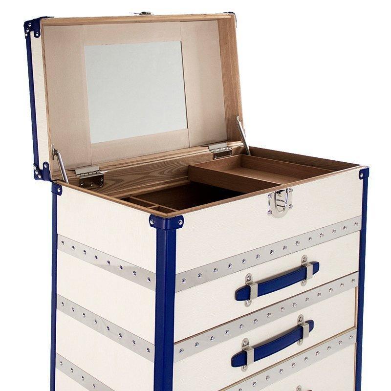 Baule portaoggetti Sterling Blue