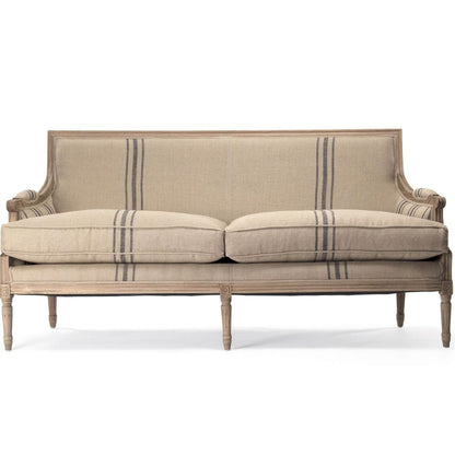 Divano Louis francese a righe