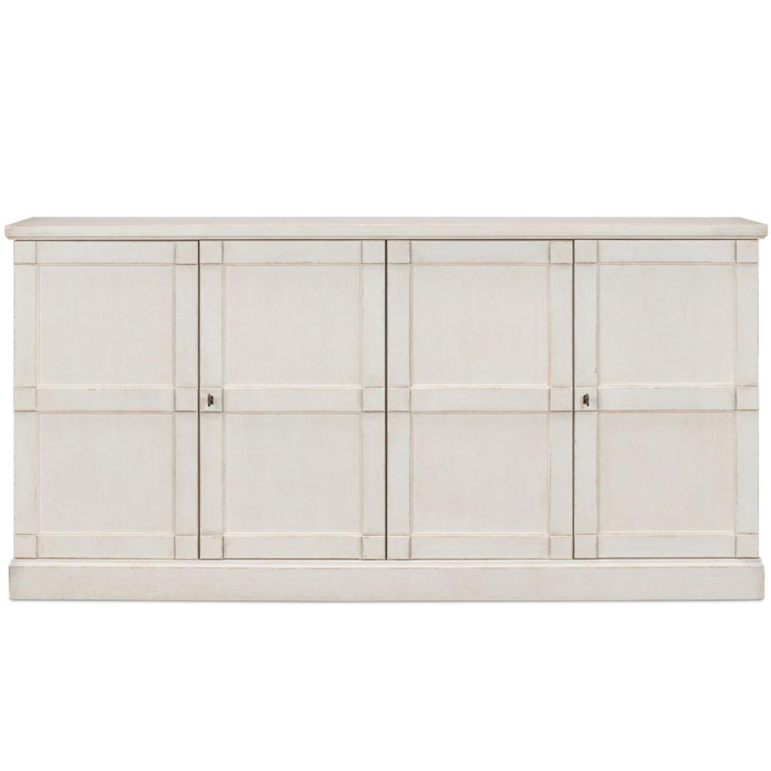 Credenza con pannelli Stucco White Rhapsody