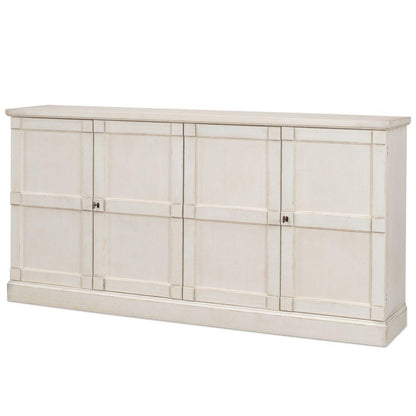 Credenza con pannelli Stucco White Rhapsody