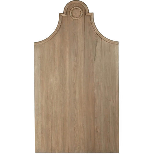 Testiera doppia ad arco in legno di assi alte