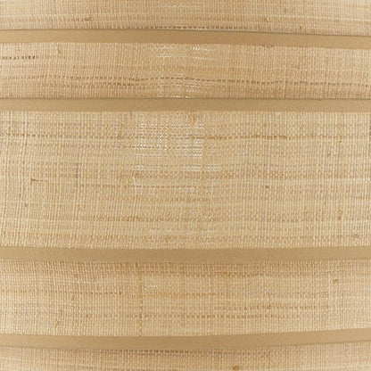 Lampadario a più livelli in erba marina naturale