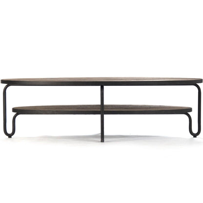 Tavolino da caffè in legno a più livelli