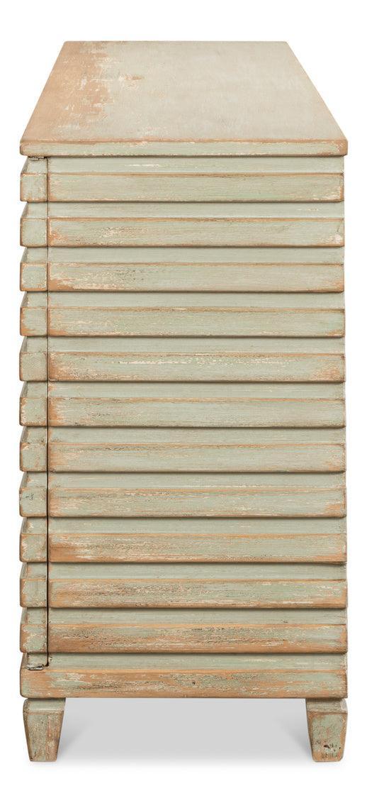 Credenza Tristen verde salvia