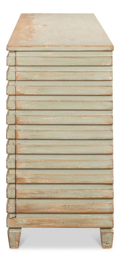 Credenza Tristen verde salvia