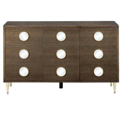 Credenza a 3 ante marrone fulvo