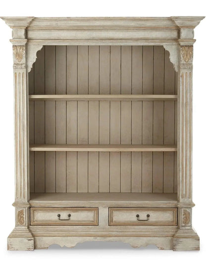 Libreria veneziana avorio con cassetti