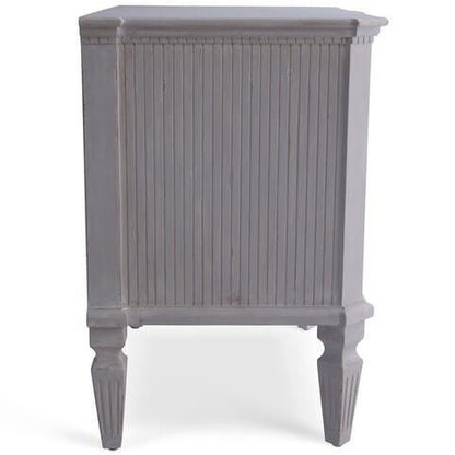 Cassettiera laterale riccamente intagliata Victoria