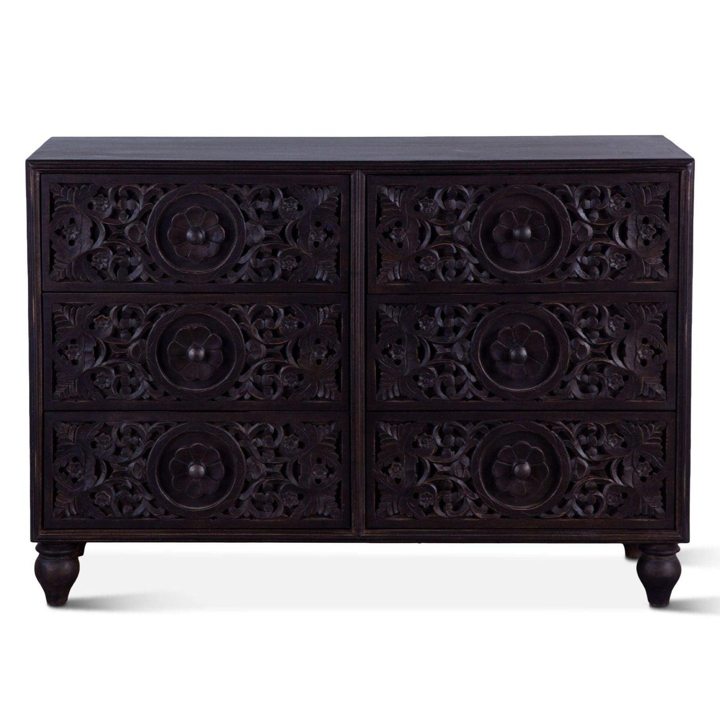 Baule bohémien marrone vintage