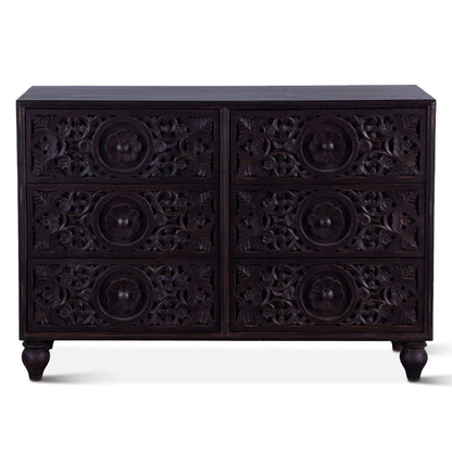 Baule bohémien marrone vintage