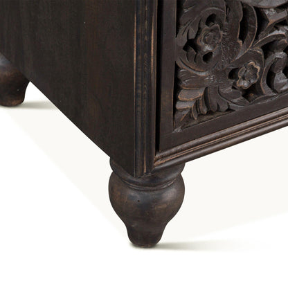 Baule bohémien marrone vintage