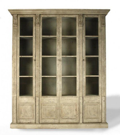 Mobiletto francese antico dipinto