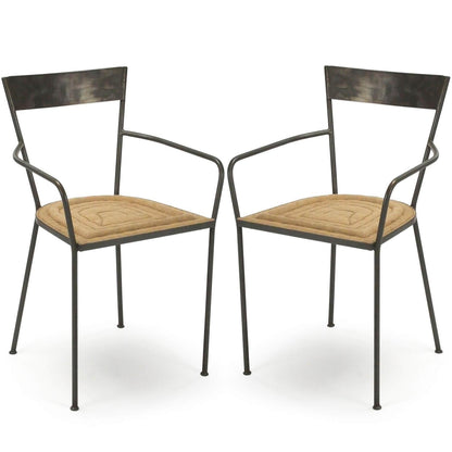 Sedie vintage in stile industriale chic