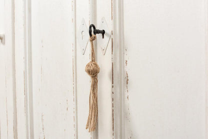 Credenza vintage in stile country francese bianca