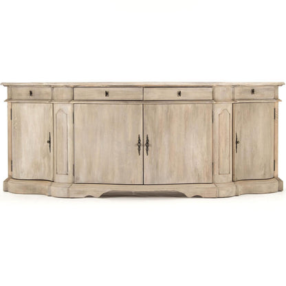 Buffet Courbe in legno lavato