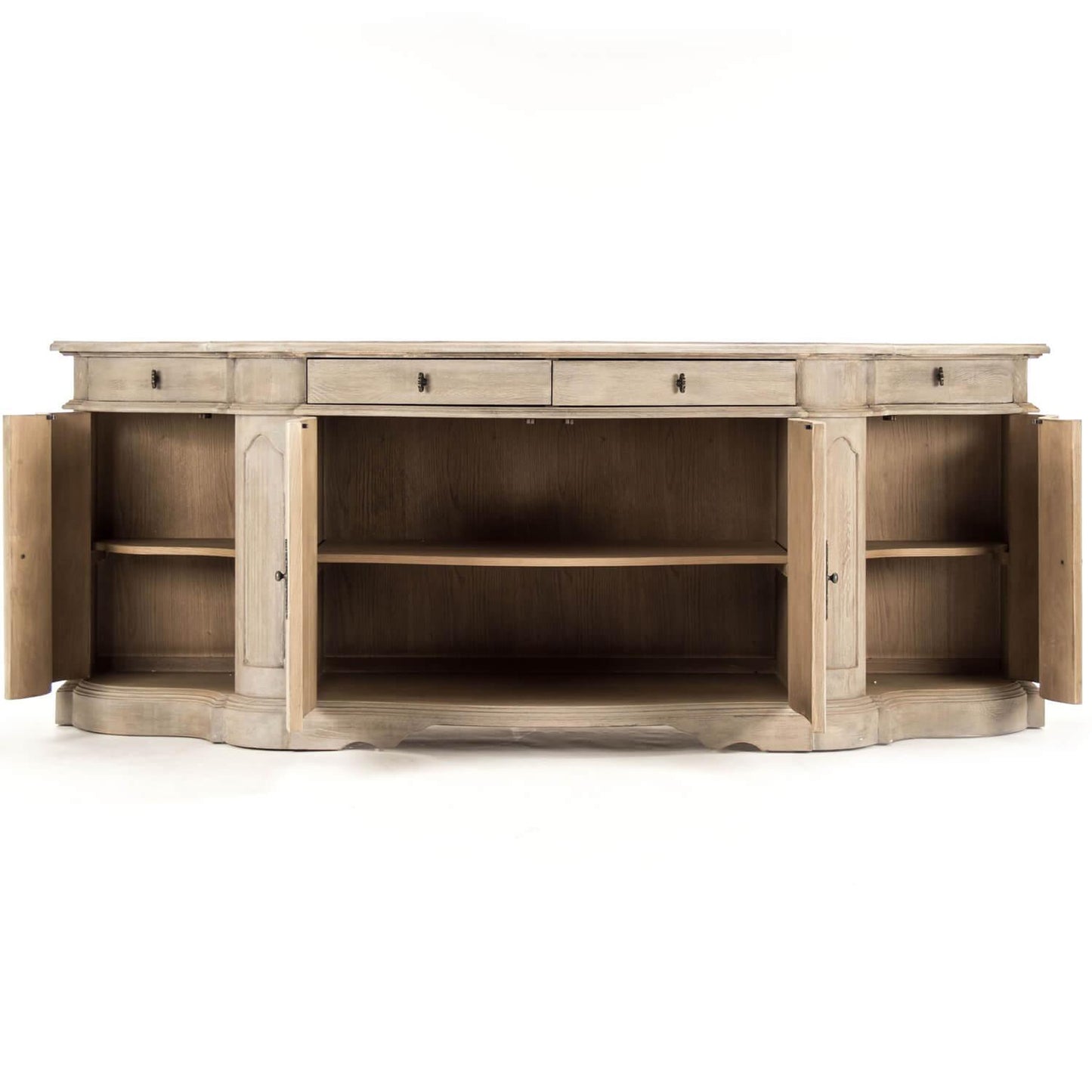 Buffet Courbe in legno lavato