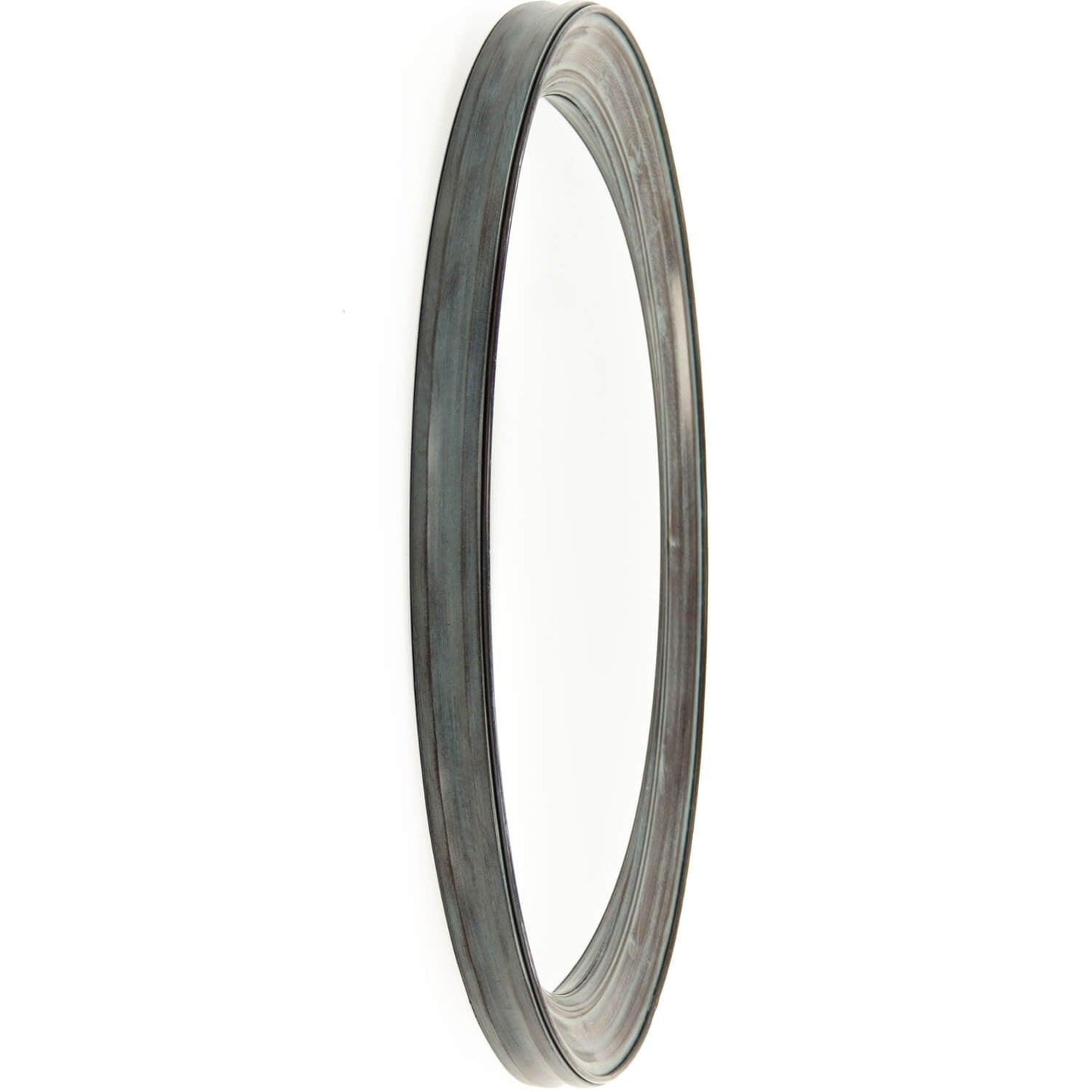 Specchio convesso rotondo invecchiato