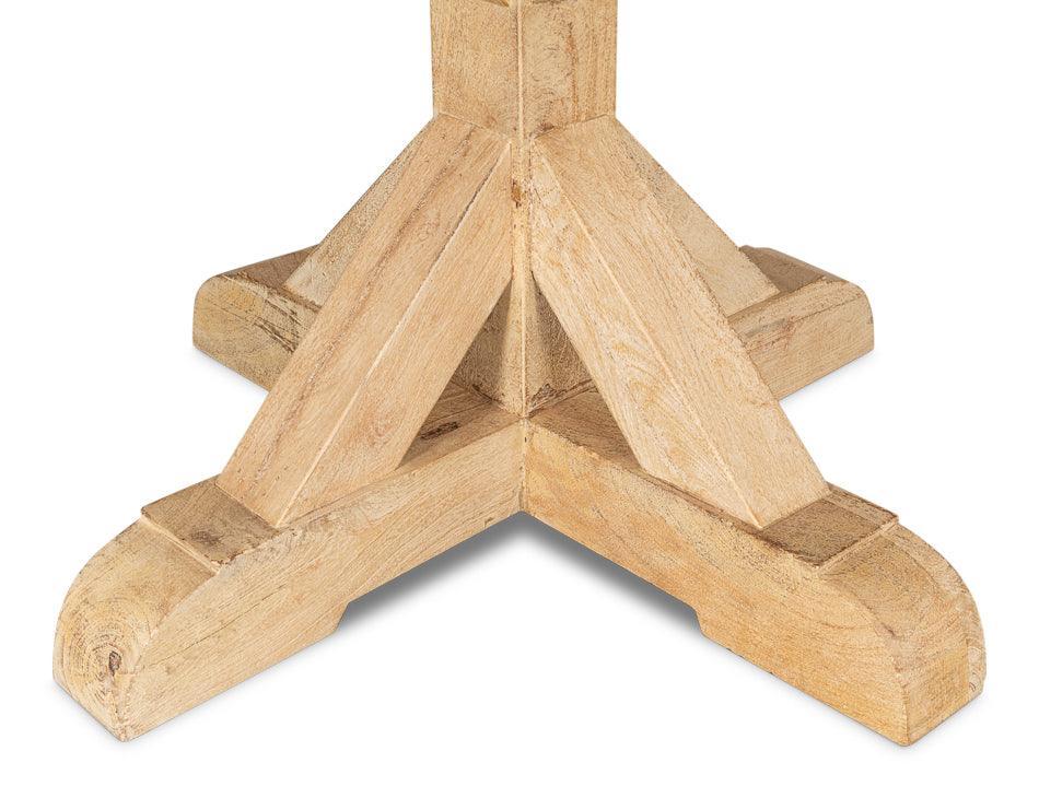 Tavolo da pranzo rotondo con covone di grano