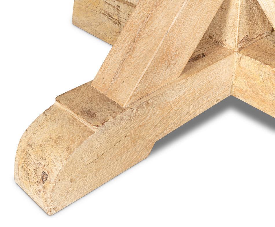 Tavolo da pranzo rotondo con covone di grano