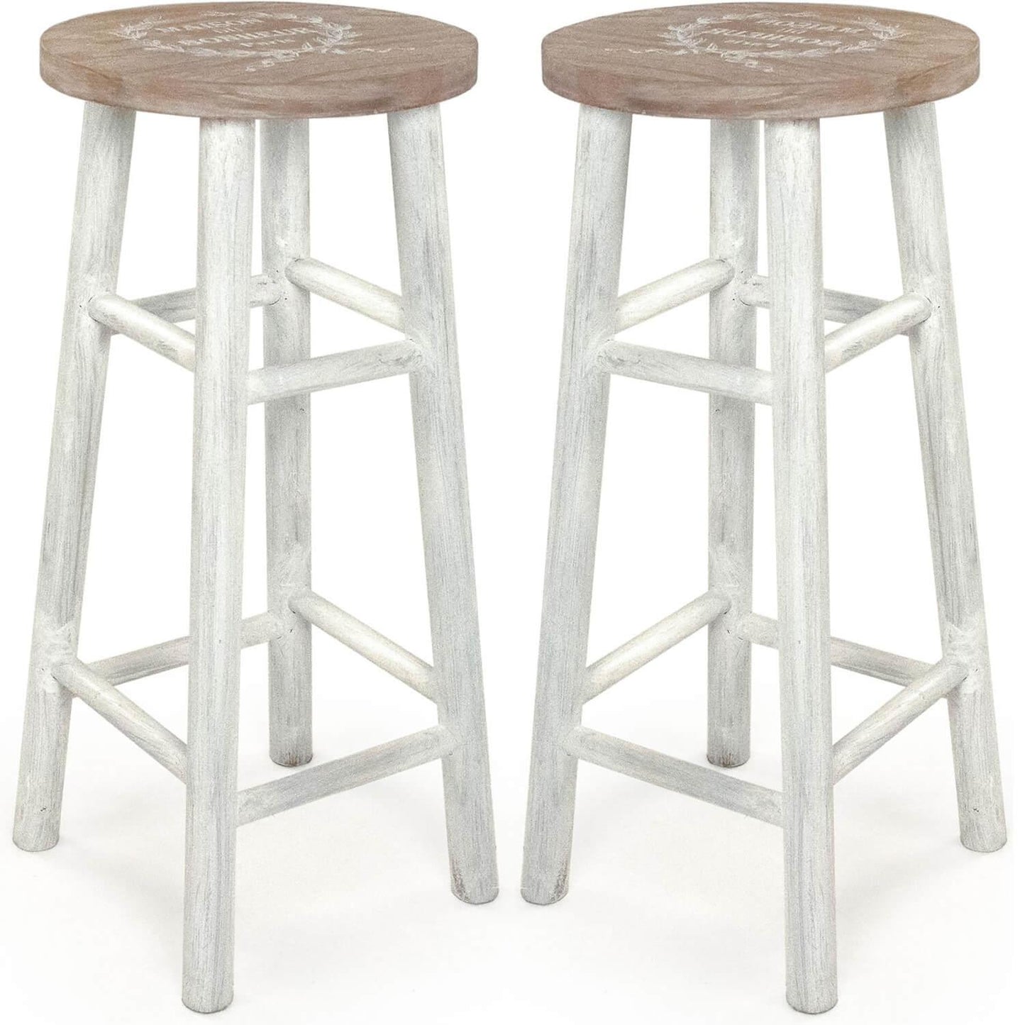 Sgabelli da bar bianchi Maison du Bonheur