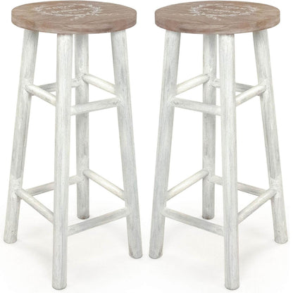 Sgabelli da bar bianchi Maison du Bonheur