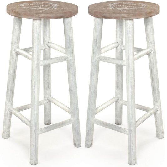 Sgabelli da bar bianchi Maison du Bonheur