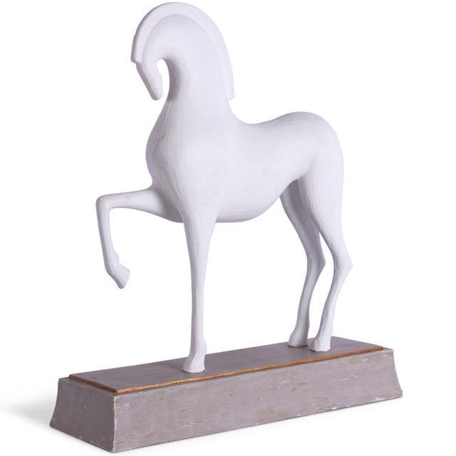 Scultura decorativa White Steed