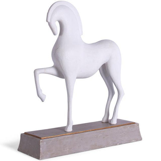 Scultura decorativa White Steed