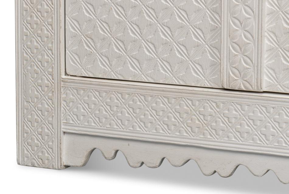 Credenza a 4 ante Royal White Manor