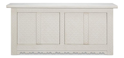 Credenza a 4 ante Royal White Manor