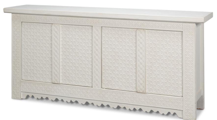 Credenza a 4 ante Royal White Manor