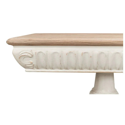 Tavolo consolle bianco Fontainebleau