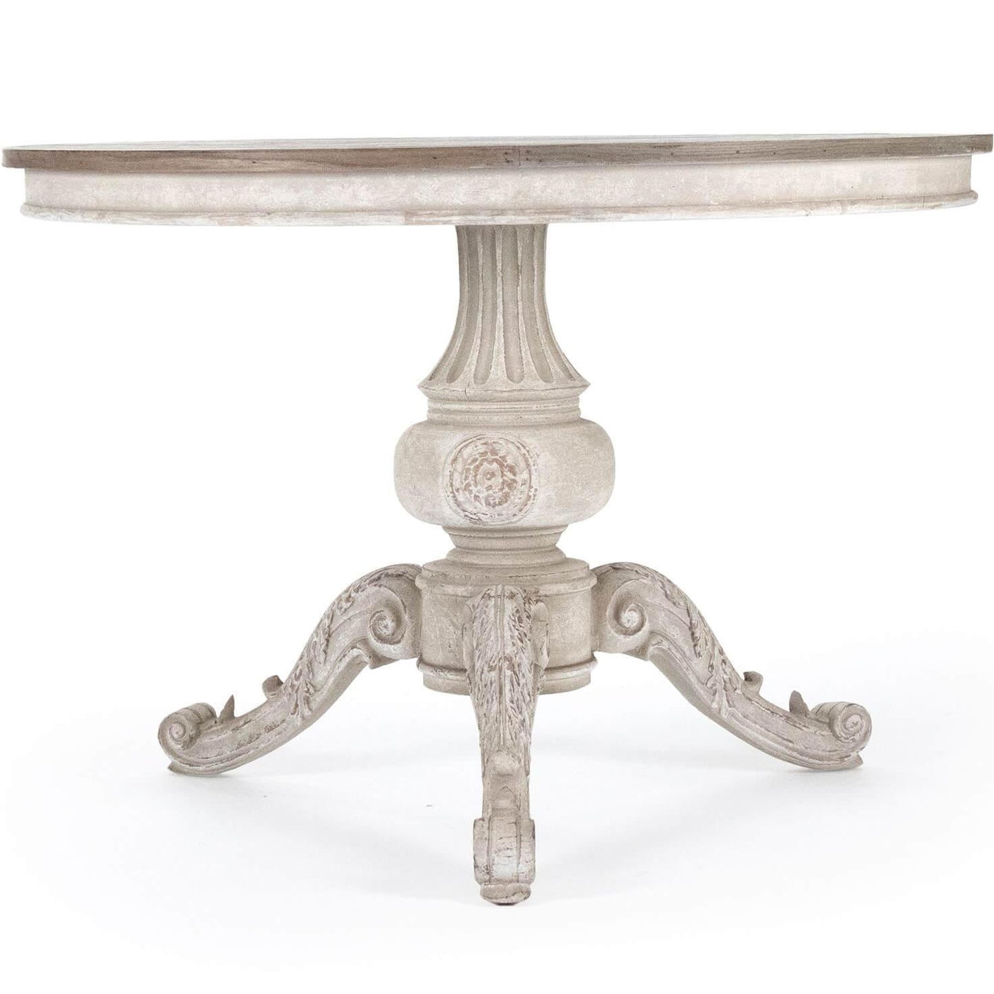 Tavolo Shabby Chic con piano in legno